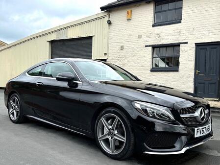 MERCEDES-BENZ C CLASS C200 2.0 (184) AMG Line (Premium) Auto Coupe